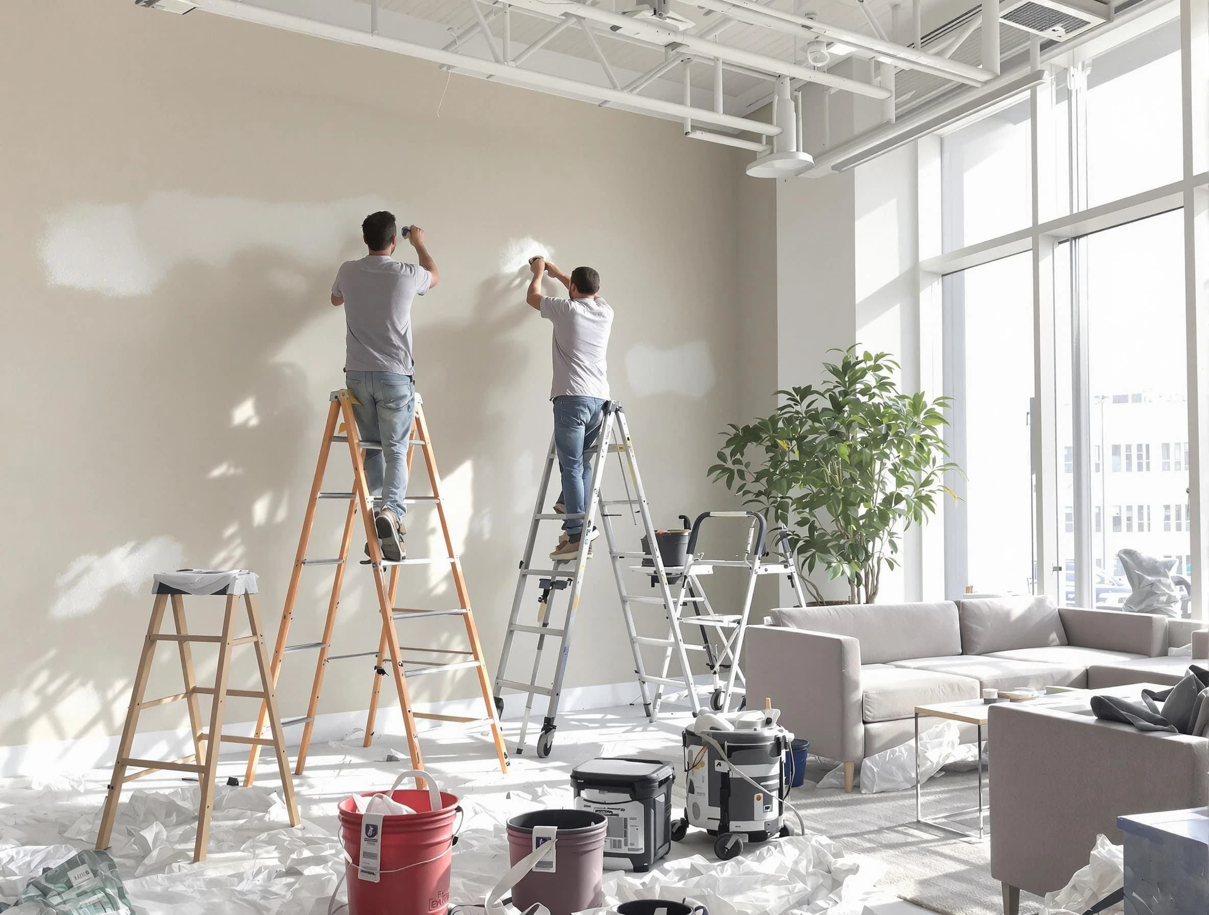 Paradise Valley House Painters delivering commercial painting services in Paradise Valley, AZ