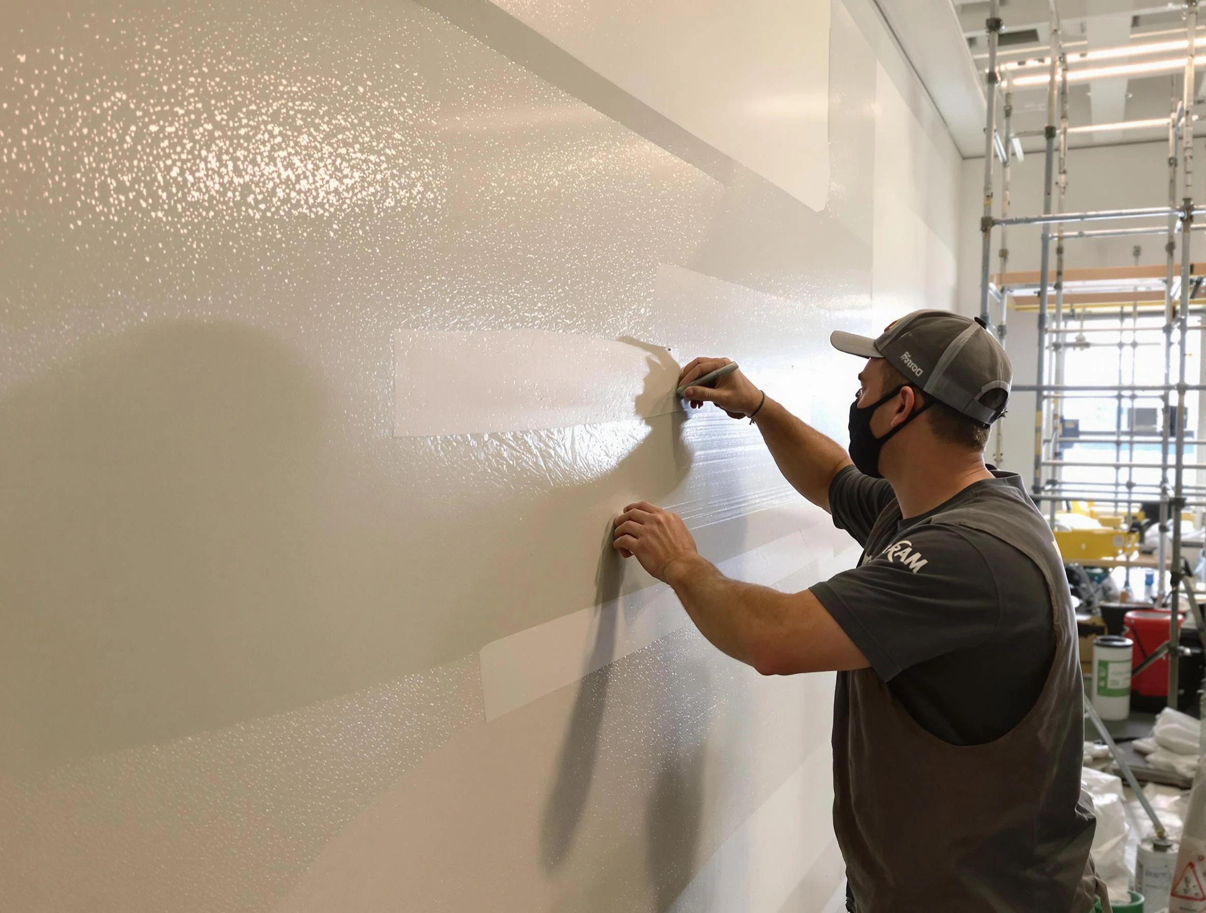 Tape and Mud in Paradise Valley