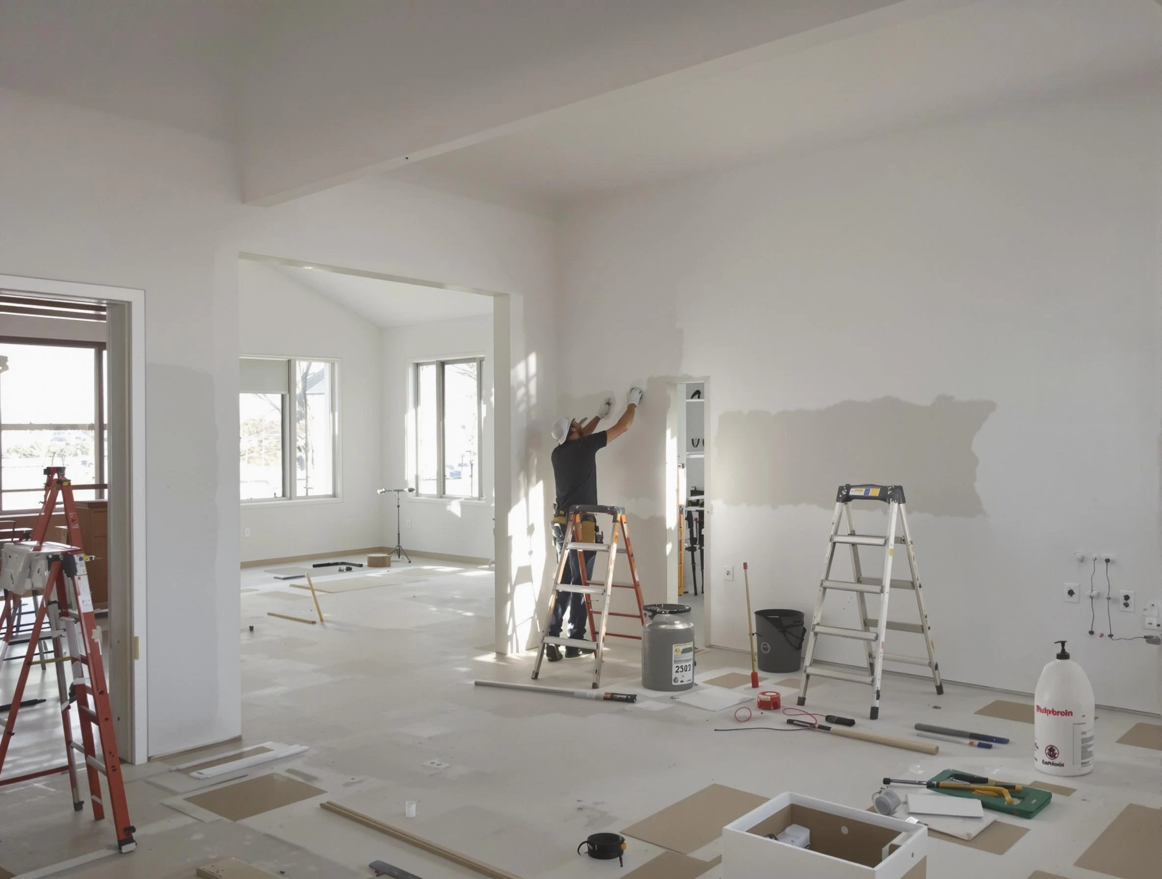 Detailed drywall installation with Paradise Valley House Painters in Paradise Valley